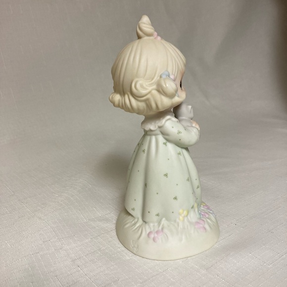 Vintage PRECIOUS MOMENT Such Pur-fect Friend Porcelain Figurine 1992 Collectible - Picture 5 of 11